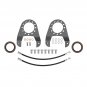 Complete Disc Brake Conversion Kit Rear Wheel For Chevy 14-bolt Rear Ends