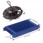 Universal Engine Transmission Oil Cooler 13 Rows & 7" Cooling Fan with Hose