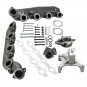 Turbo Pedestal Exhaust Housing Manifolds For Ford Powerstroke 7.3L 1999.5-2003