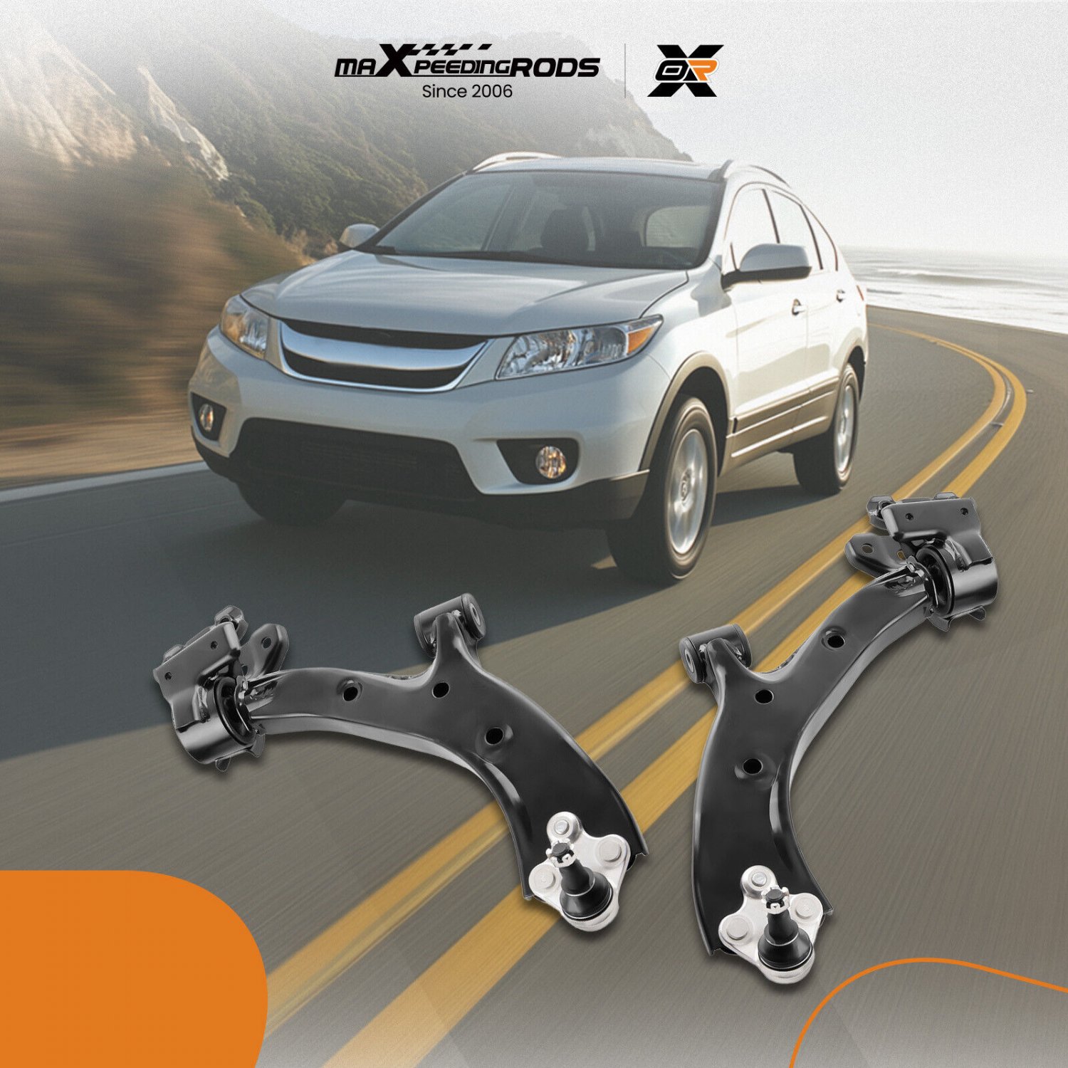 Suspension Front Lower Control Arms w/Ball Joints Kit for 2007-2011 Honda CR-V