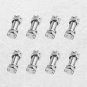 Sidecar Installation Set U-Clamp Frame Mounts & I-Bolt Frame Mounts & Struts Kit