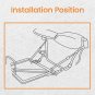 Sidecar Installation Set U-Clamp Frame Mounts & I-Bolt Frame Mounts & Struts Kit