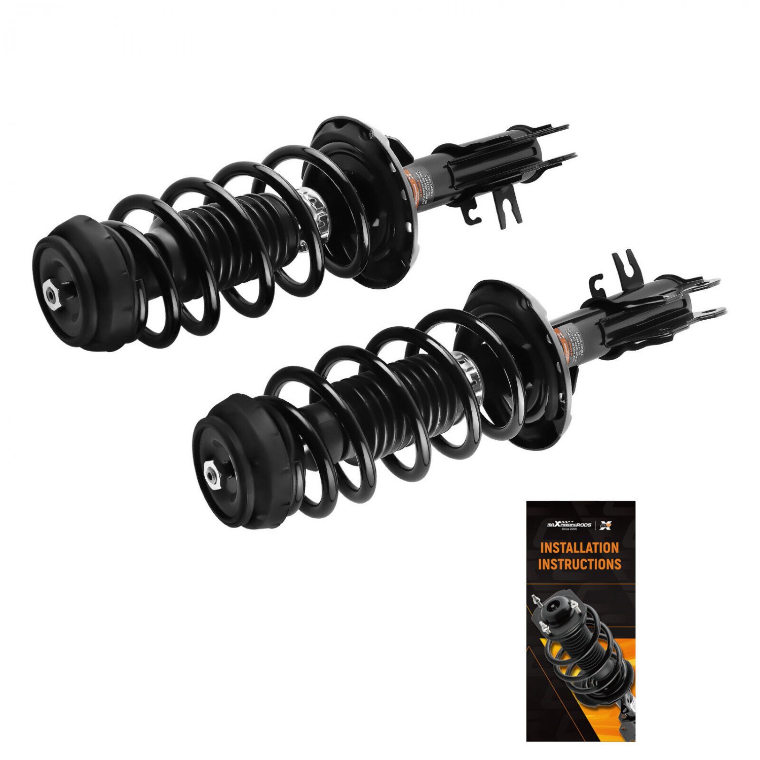 2x Front Complete Struts For 2013 2014 2015 2016 Buick Encore Chevrolet Trax AWD