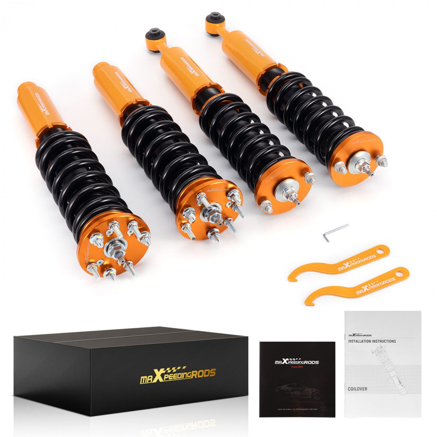 24 Way Damper Coilover Suspension Kit For Honda Accord 2003-2007 ACURA TL 04-08