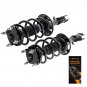 2pcs Front Complete Struts w/ Coil Springs For 2011 2012 2013 Ford Explorer FWD