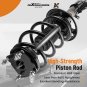 2pcs Front Complete Struts w/ Coil Springs For 2011 2012 2013 Ford Explorer FWD