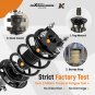 2pcs Front Complete Struts w/ Coil Springs For 2011 2012 2013 Ford Explorer FWD