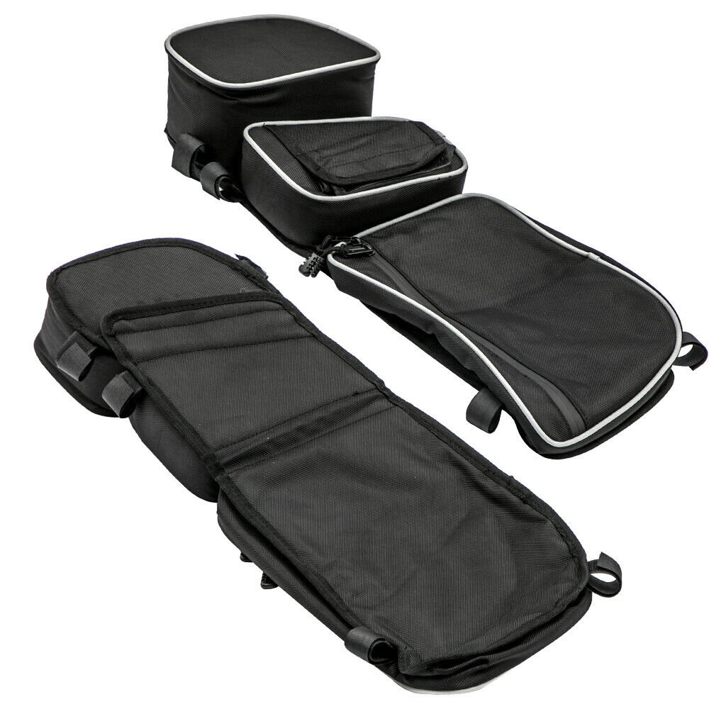 Black UTV Door Storage Bag For Can-Am Maverick X3 Turbo X DS Turbo R 2017-2021