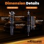 24 Level Damper Coilovers STRUTS Kit For BMW 3-Series E90 E92 E93 RWD 06-13