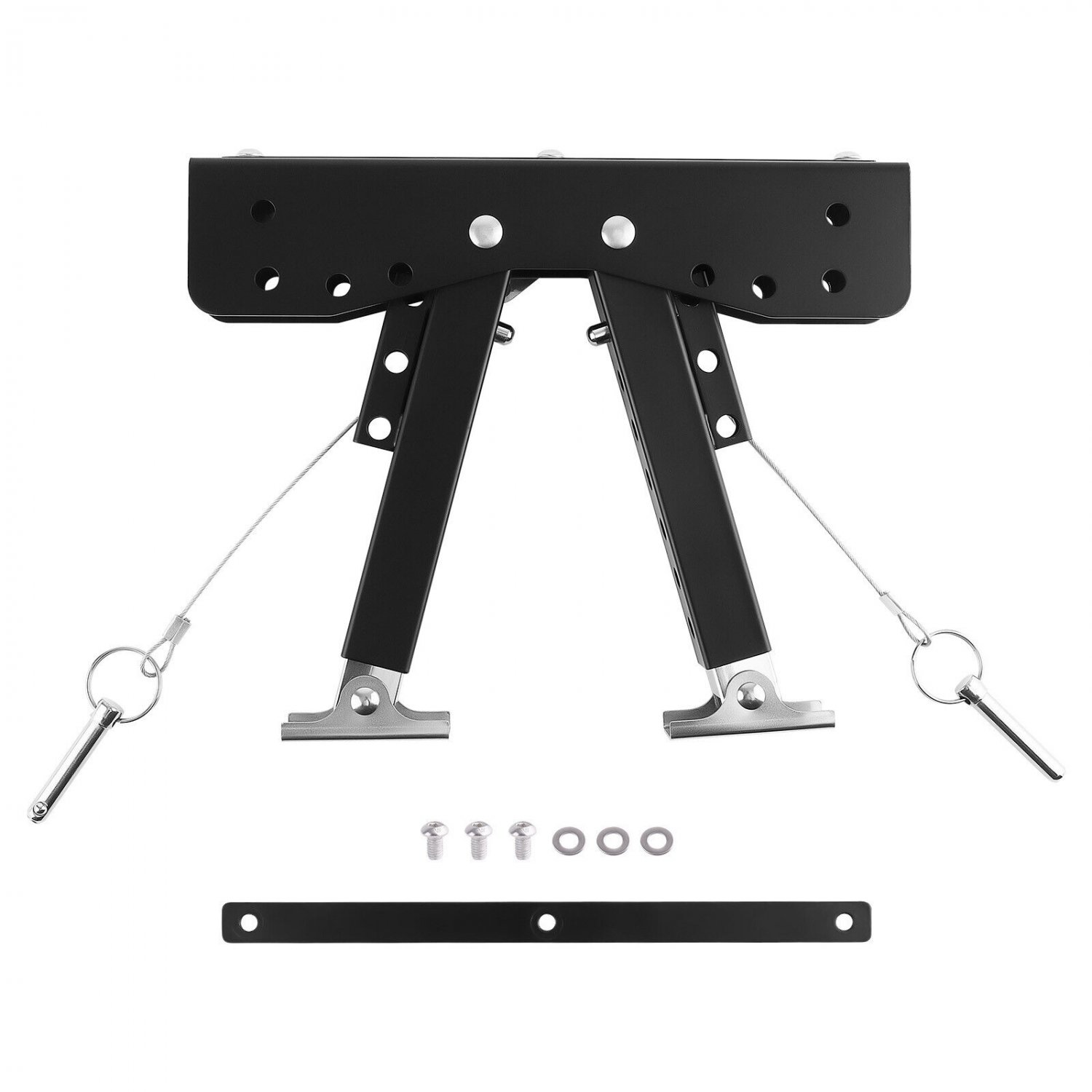 RV Step Stabilizer Kit Adjustable Stand for Travel Trailers Motorhomes
