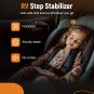 RV Step Stabilizer Kit Adjustable Stand for Travel Trailers Motorhomes
