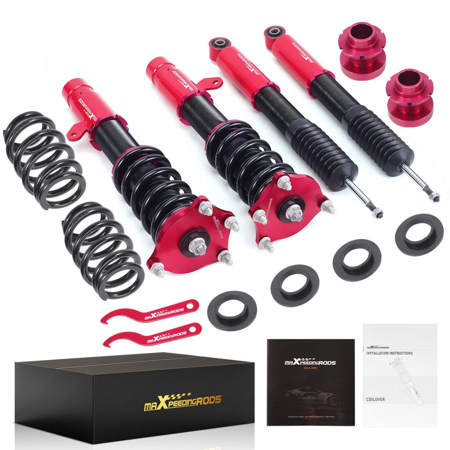 MaXpeedingrods Coilovers Suspension Lowering Kit For Honda Accord 18-22 (CV)