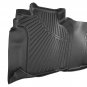 Front Floor Mats + Rear Floor Mat for GMC Sierra 1500 Crew Cab 19-2024 TPE