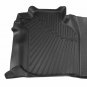 Front Floor Mats + Rear Floor Mat for GMC Sierra 1500 Crew Cab 19-2024 TPE