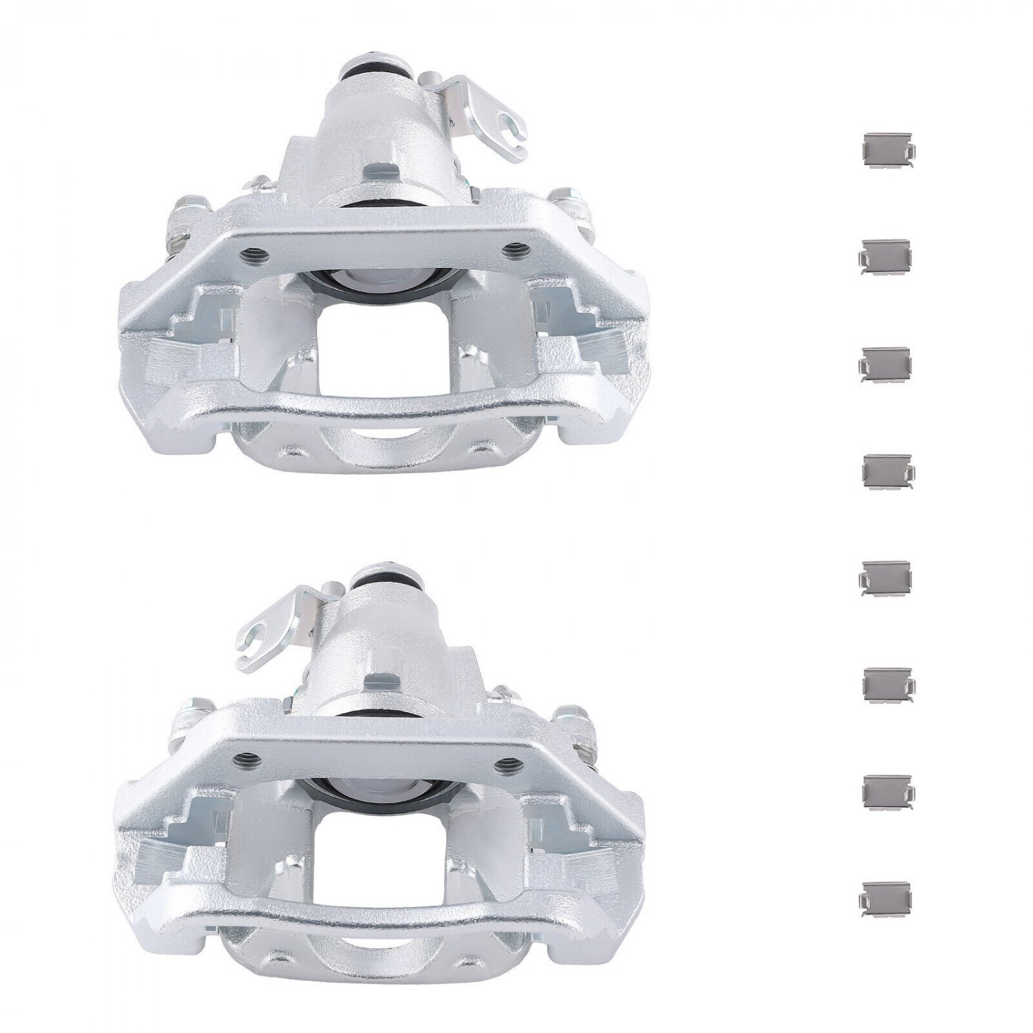 Rear Left Right Brake Calipers w / Bracket for Ford Edge 2011-2014 18-B5299