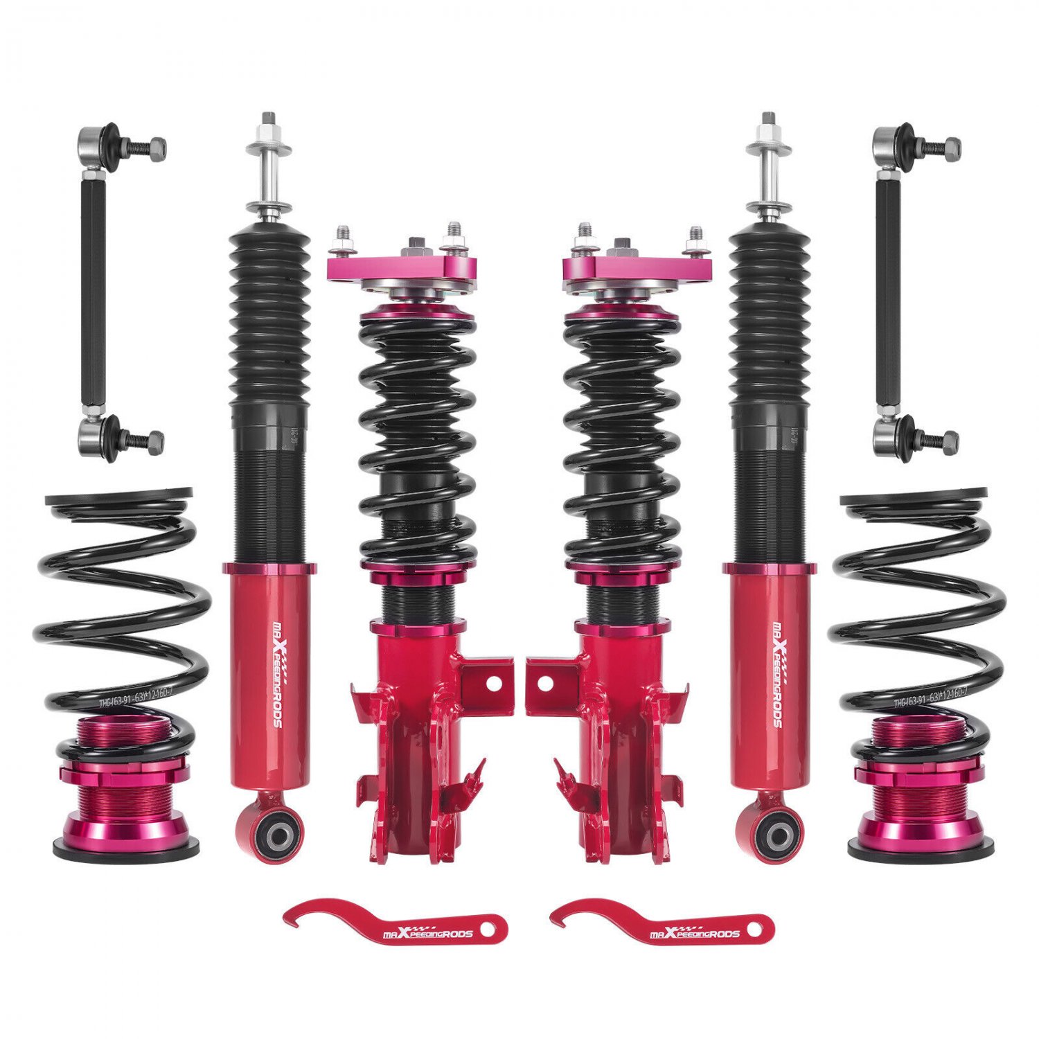 MaXpeedingrods Coilover Suspension Lowering Kit For Honda Civic Si 2014-2015