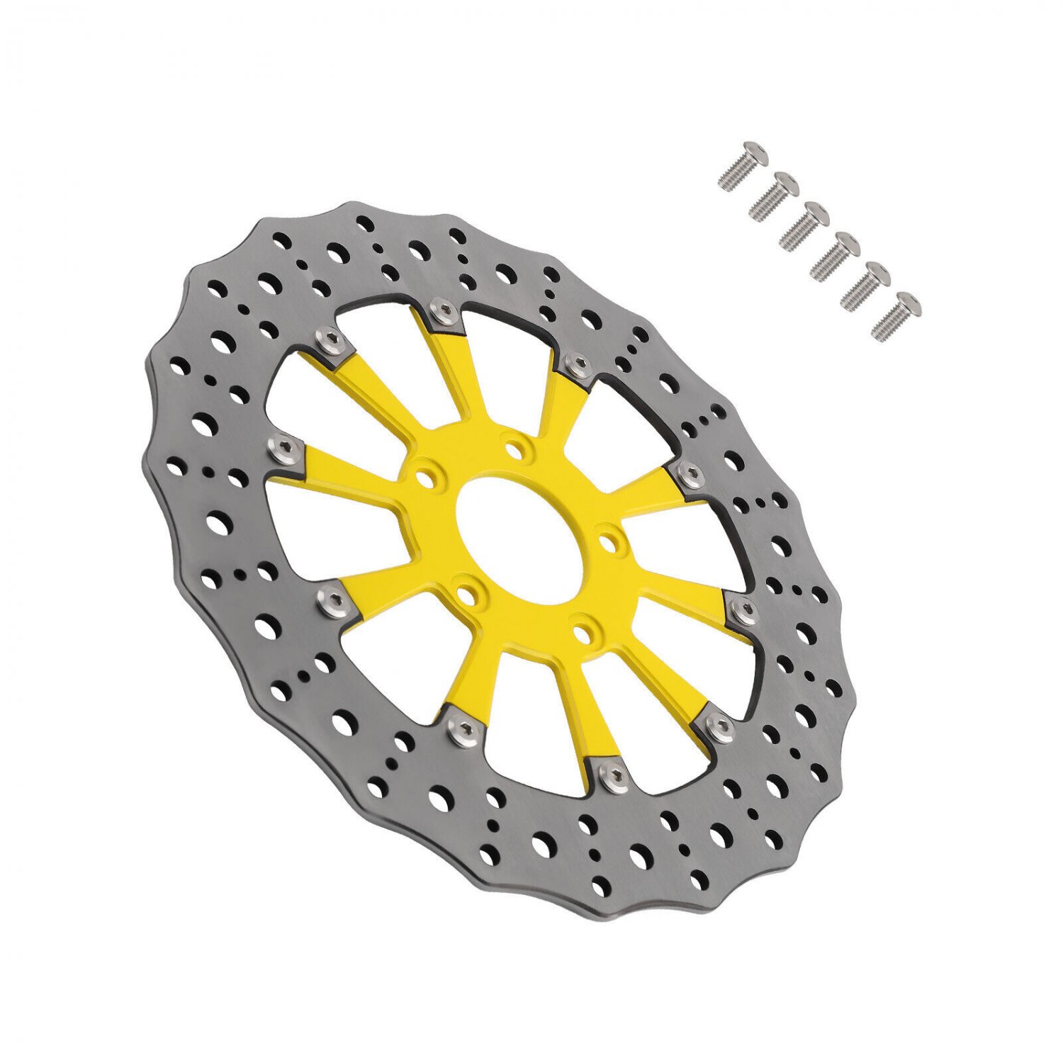 Floating 11.8in Front Brake Rotors for Harley-Davidson Trike 09-19 Softail 15-24