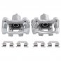 Pair Rear Brake Calipers w/Brackets for Hyundai Sonata 2011-15 19-B6457 19-B6456