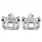 Pair Rear Brake Calipers w/Brackets for Hyundai Sonata 2011-15 19-B6457 19-B6456