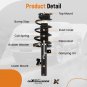 2x Front Struts w/Coil Spring Assembly For 2004-2009 2010 2011 2012 2013 Mazda 3