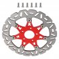 Front Brake Rotor for Harley-Davidson Touring 08-19 Softail 15-24 Red 299mm