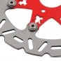 Front Brake Rotor for Harley-Davidson Touring 08-19 Softail 15-24 Red 299mm