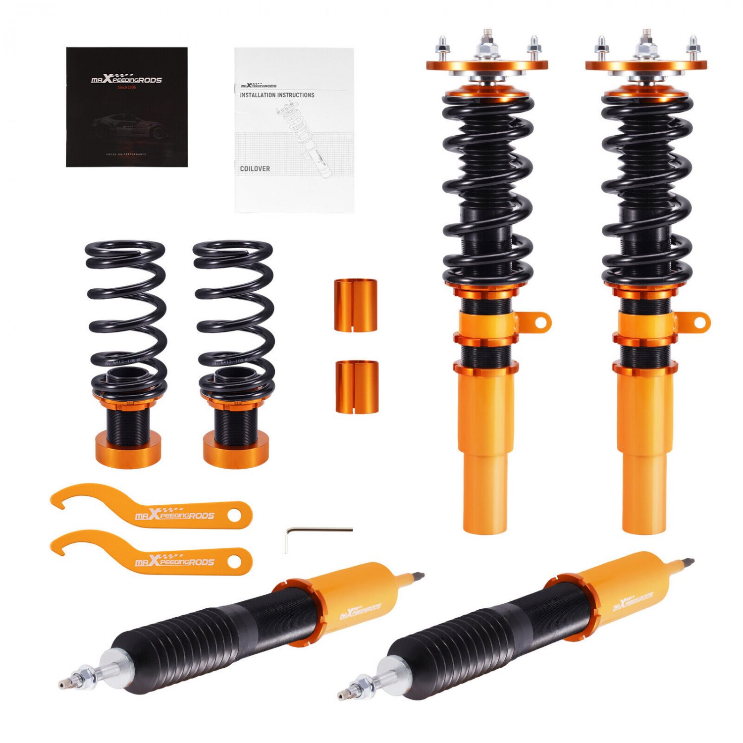 Maxpeedingrods Coilover 24 Way Damper Kit Fit BMW 3-Series E90 328i 325i 335 RWD