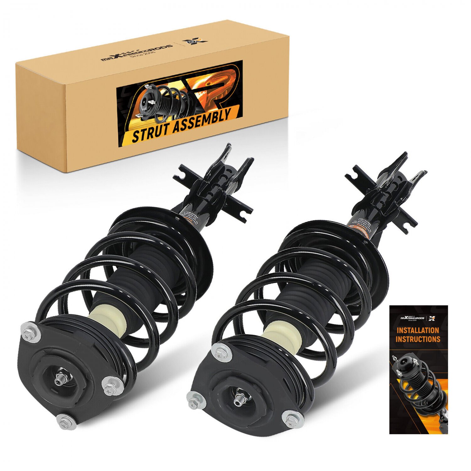Front Suspension Strut Coil Spring For Nissan Sentra 2007-2011 2012 BASE/S/SL/SR