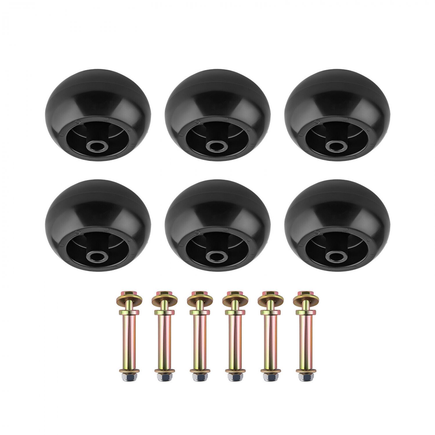 6 Deck Wheel Roller Kits For Exmark- Explorer Wright Mfg.  : 72490001 5/8 "