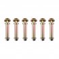 6 Deck Wheel Roller Kits For Exmark- Explorer Wright Mfg. : 72490001 5/8 "