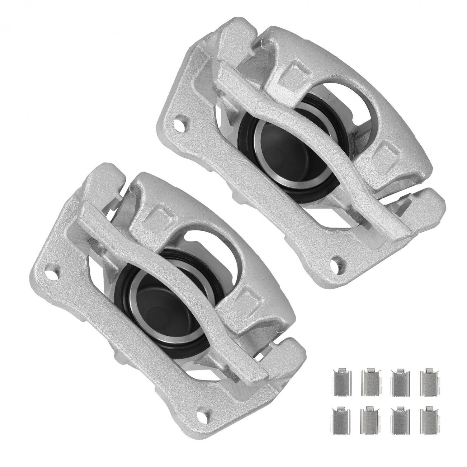 2* Brake Calipers w/ Bracket for Chrysler Town & Country Dodge Jeep Ram VW