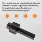 Rotary Broaching - 3/4" Shank Broach Tool Holder Fit 1/2" Shank Broach New