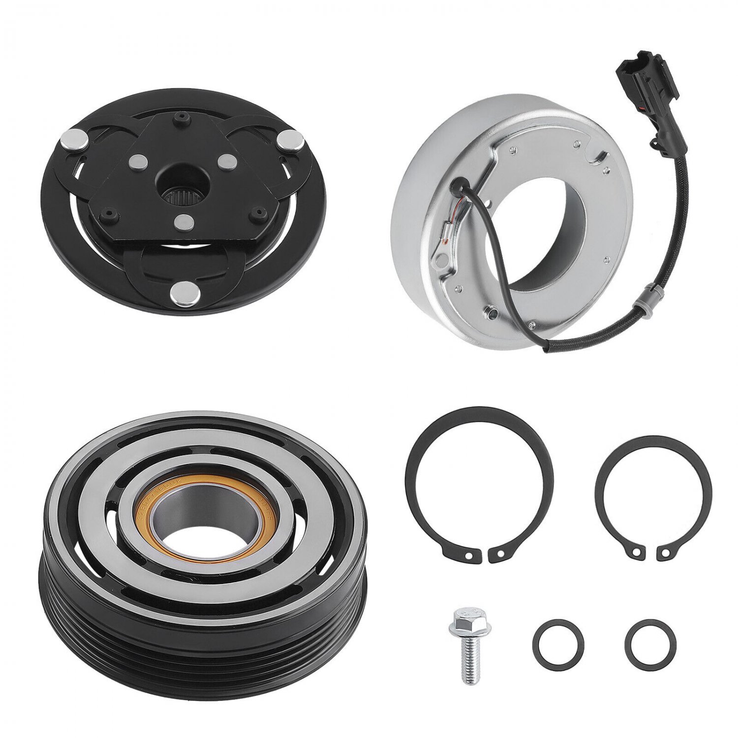 AC Compressor Clutch Kit For Subaru Forester 2011 - 2013 73111-SA010 506021-7562
