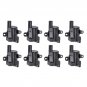 8 Pack Ignition Coil & Spark Plug & Wires Set For Chevy Silverado 1500 2500 GMC