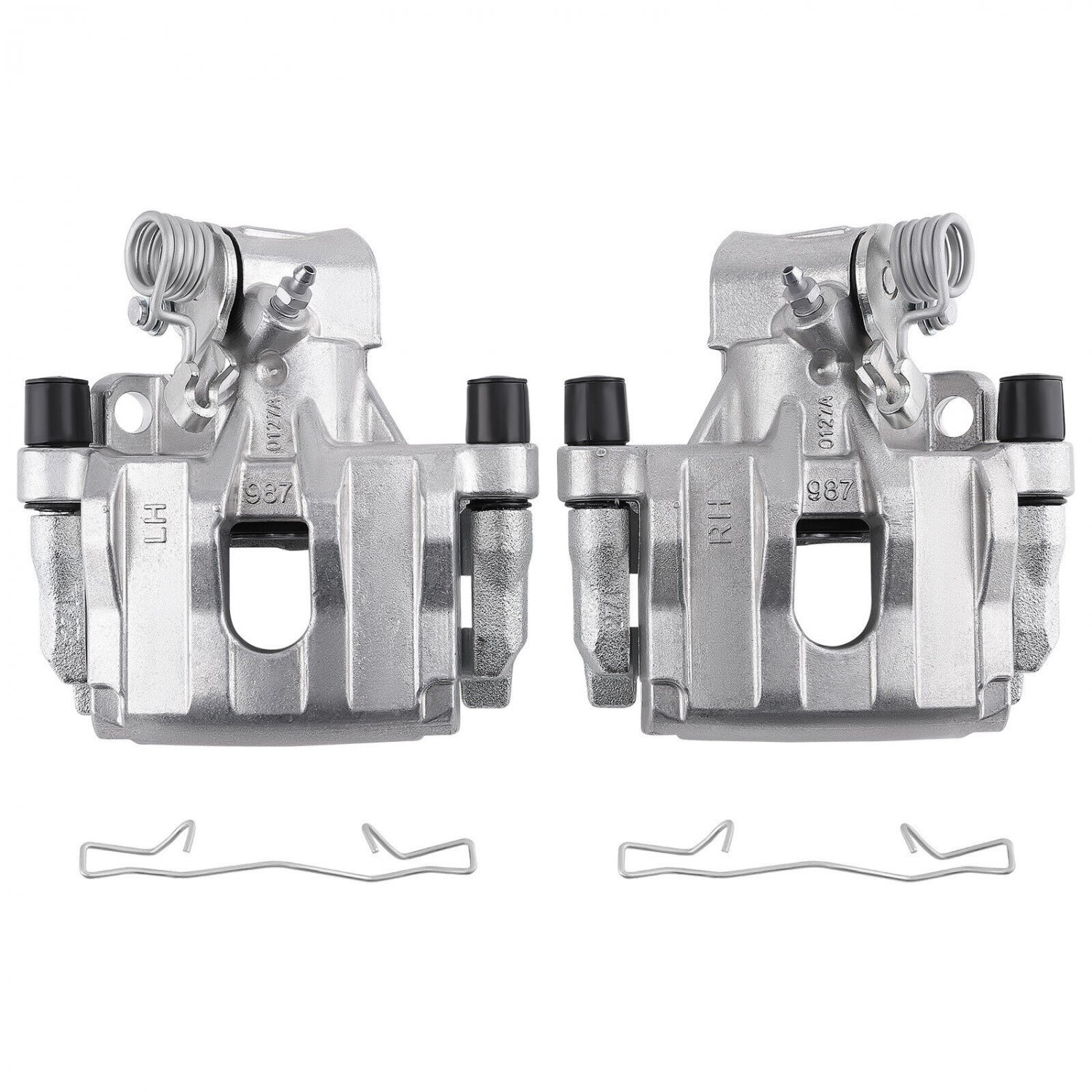 Rear Brake Calipers w / Bracket Pair 2 for Ford EcoSport 2018 - 2022 19-B6284B