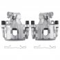 Rear Brake Calipers w / Bracket Pair 2 for Ford EcoSport 2018 - 2022 19-B6284B