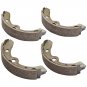 4 Pcs Rear Brake Shoes For DS Club Car Golf Cart Gas + Electric 1981-94 1011463