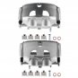 2x Front L & R Brake Calipers w/ Bracket for Ford Expedition F-150 Lincoln 10-21