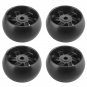 4x Deck Wheels and Hardware Kit For Central Spares-UK 5321748-73 Oregon 72-031