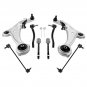 Front Struts + Control Arms + Sway Bar + Tie Rods for Nissan Altima 2007-2013