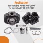 Cylinder Piston Gasket Stud Top End Kit For Yamaha PW50 1981-2009 60cc Big Bore