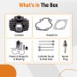 Cylinder Piston Gasket Stud Top End Kit For Yamaha PW50 1981-2009 60cc Big Bore