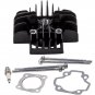 Cylinder Piston Gasket Stud Top End Kit For Yamaha PW50 1981-2009 60cc Big Bore