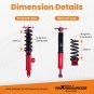 Coilovers Adjustable Height Lowering Kit For Challenger/Charger RWD 2011-2022