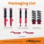 Coilovers Adjustable Height Lowering Kit For Challenger/Charger RWD 2011-2022