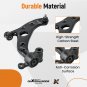 2pcs Front Lower Control Arms w/ Ball Joint for 2014 2015 2016 2017 2018 Mazda 3