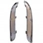 2Pcs Silver Chrome Bumper Trim Front Left & Right for Chrysler 300 S 2012-14