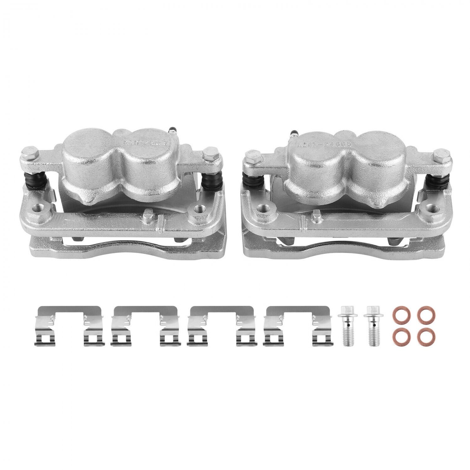 2* Brake Calipers Front For Chevy Suburban GMC Yukon Sierra 1500 18B4918 18B4919