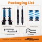 MaXpeedingrods 24 Step Damper Adjustable Coilovers For Honda Civic FB FG 2012-15