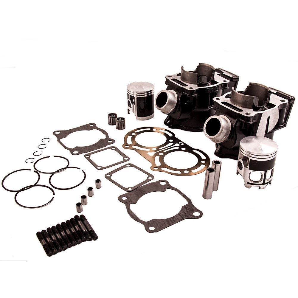 Cylinder Piston Gaskets Top End Rebuild Set for Yamaha Banshee 350 YFZ350 1988